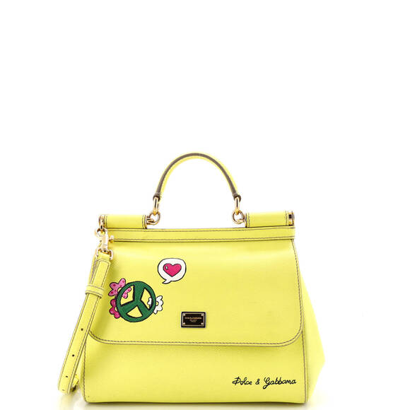 Dolce & Gabbana Handbags - Dolce & Gabbana Medium Miss Sicily Bag Printed Leather